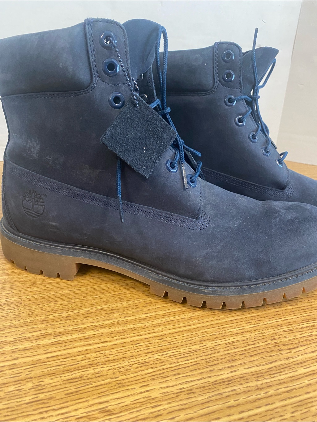 Timberland Men's Navy Blue Boots